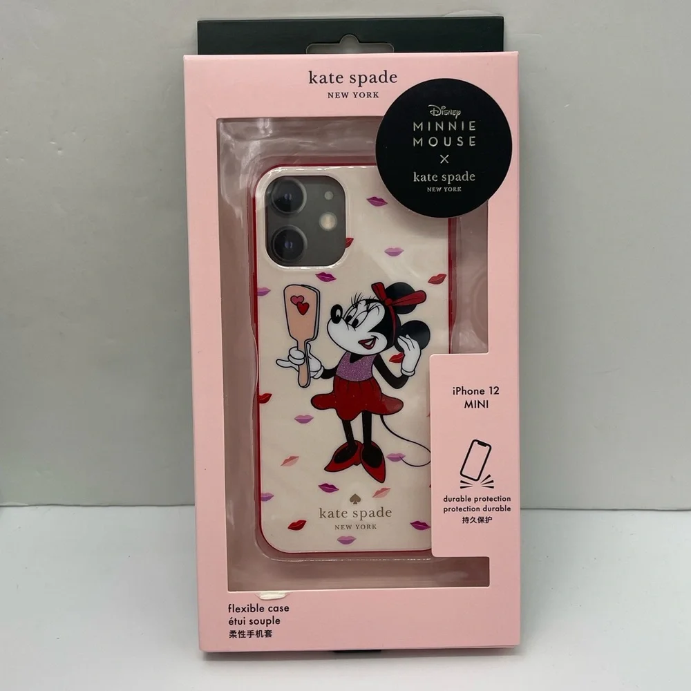 Kate Spade & Disney Minnie Mouse Phone Case for iPhone 12 Mini NWT